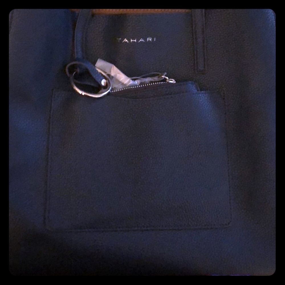 Tahari Blue Purse